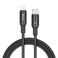 Cable USB-C to Lightning PD 1MT Rock